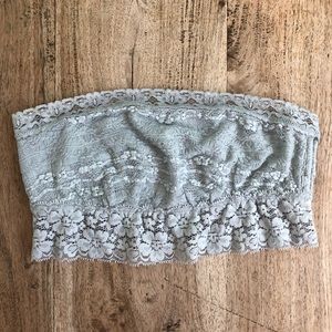 NEW Free People Light Blue Lace Bralette